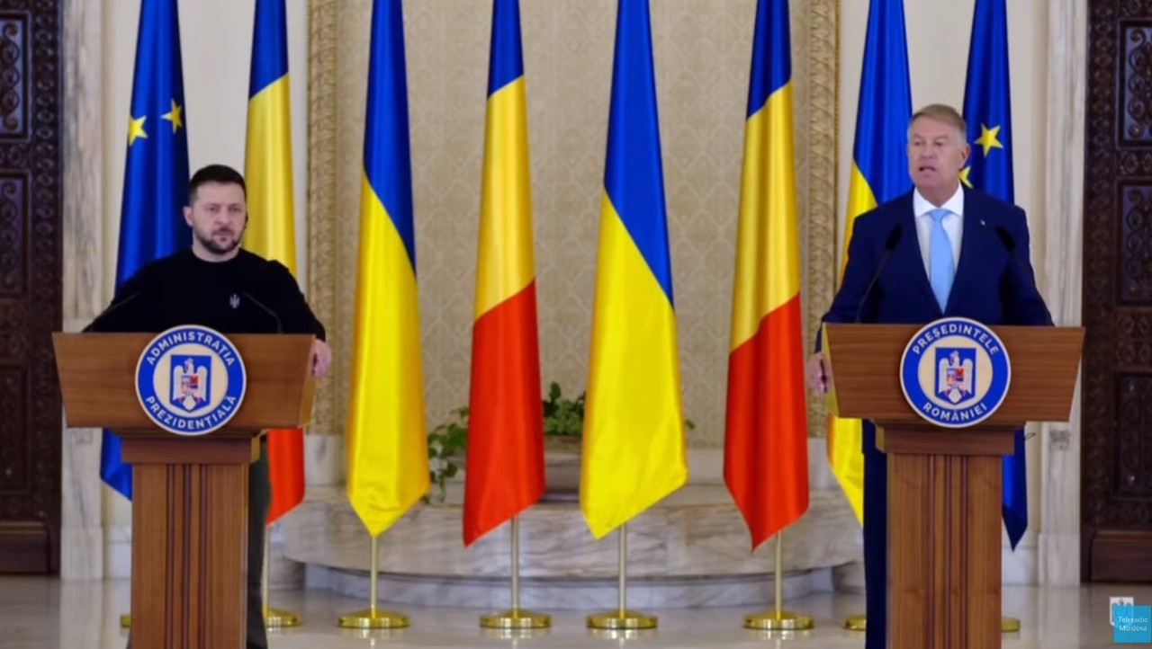 LIVE // Președinții Volodimir Zelenski și Klaus Iohannis, declarații de presă la Cotroceni