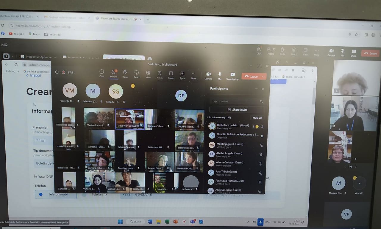 facebook/ Biblioteca Publică Raională "Petre Ștefănucă", Ialoveni