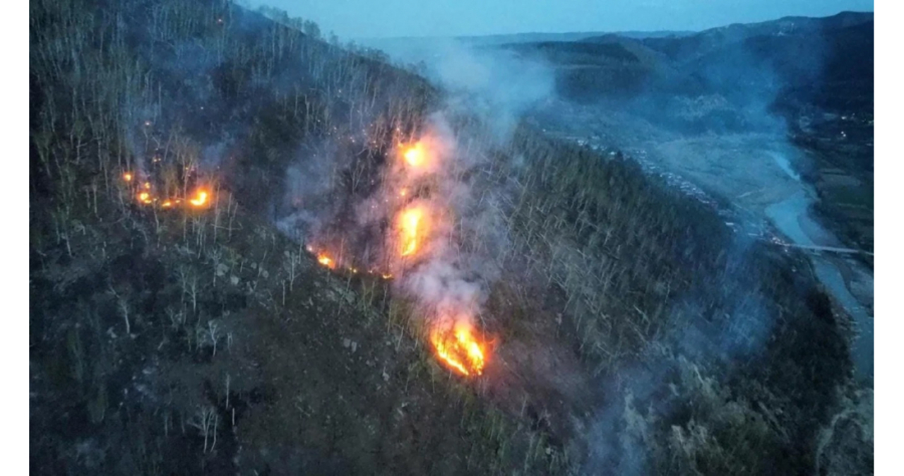 Incendii de vegetație timpurii în România și Grecia