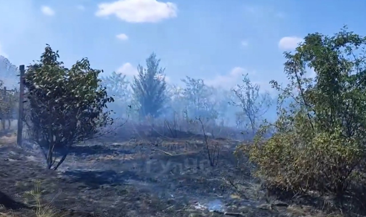 Wildfire erupts in transnistrian village of Chițcani