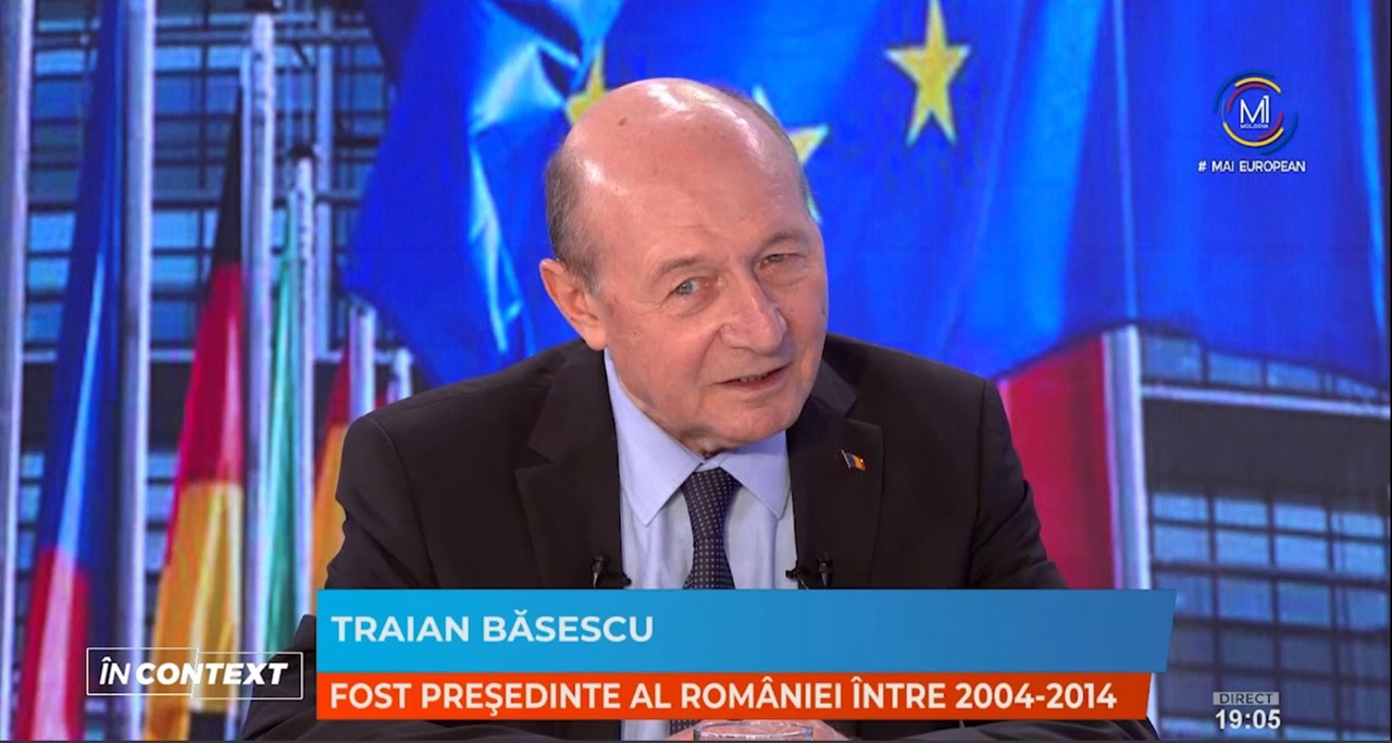 Interviu ÎN CONTEXT// Traian Băsescu: Opțiunea europeană este vitală pentru Republica Moldova