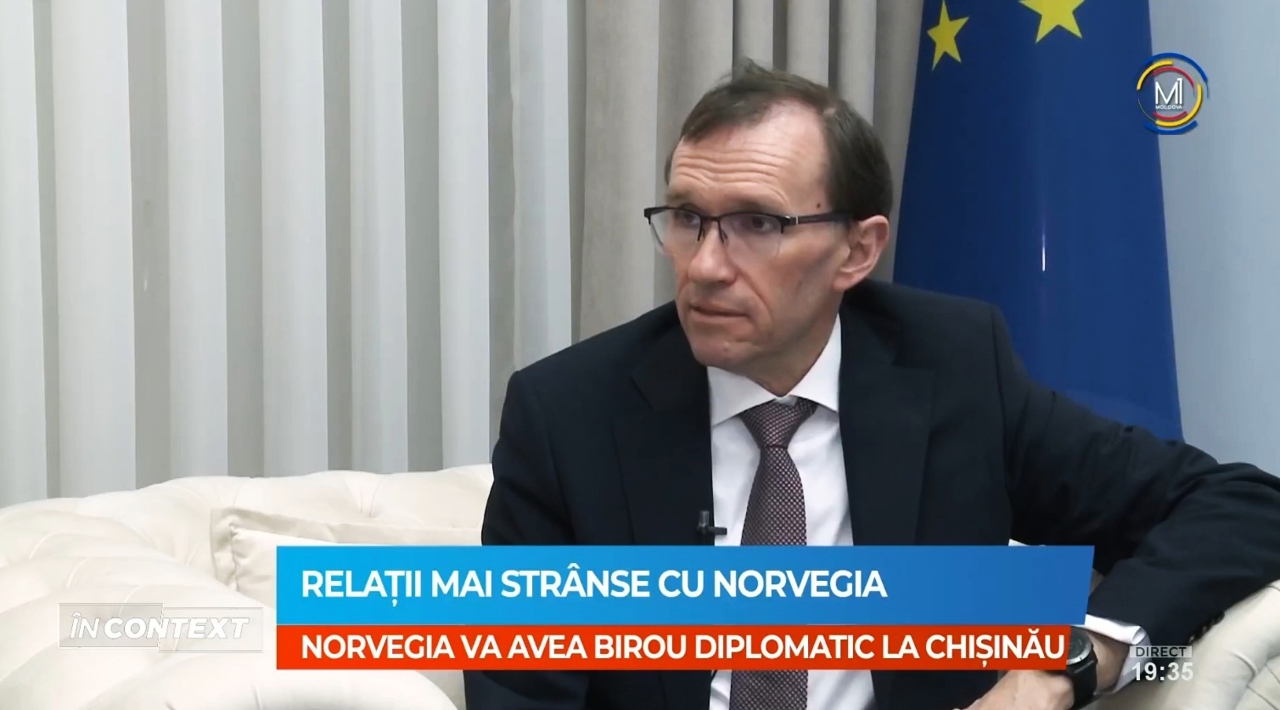 Interviu ÎN CONTEXT // Ministrul de Externe al Norvegiei: Republica Moldova trebuie să-și facă temele pentru acasă și să fie pregătită pentru statutul de membru al UE