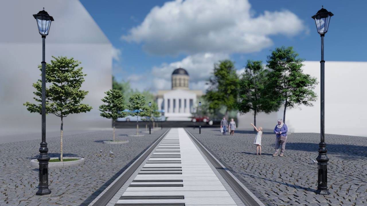 Au început lucrările de reabilitare a străzii pietonale care va purta numele lui Eugen Doga. Ce părere au oamenii