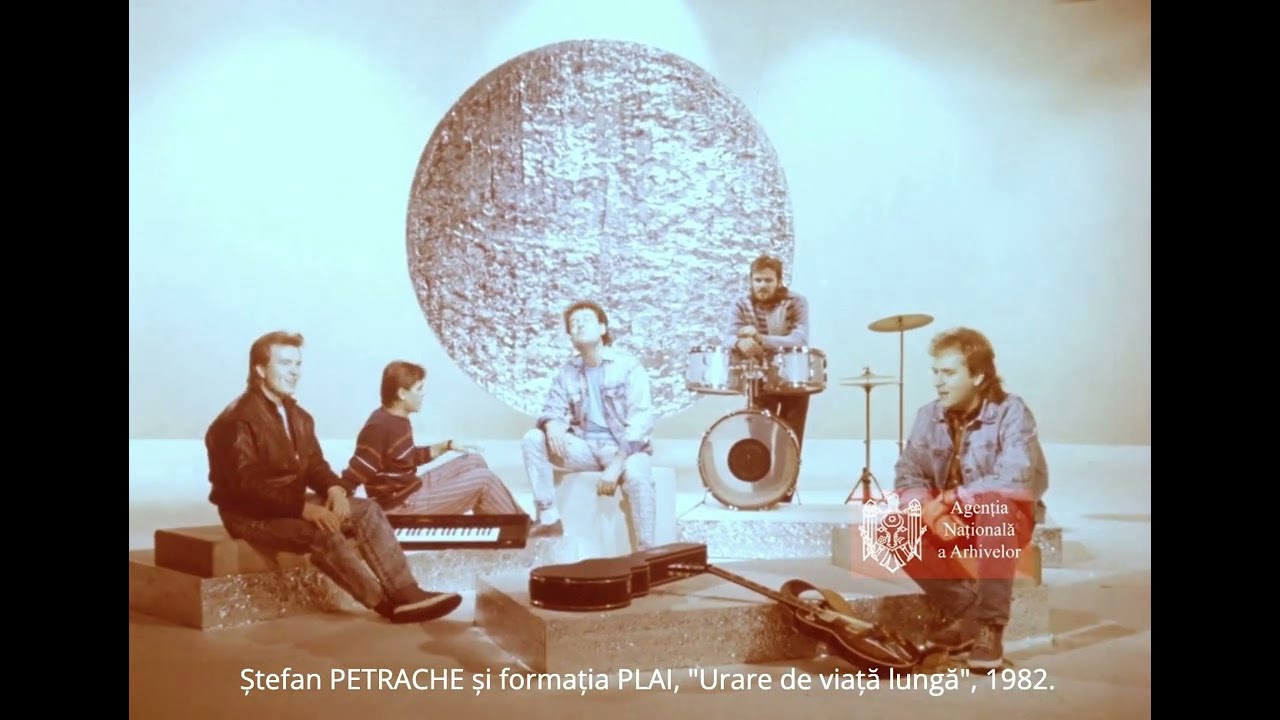 Ștefan Petrache și formația „Plai” într-un film de arhivă din 1982
