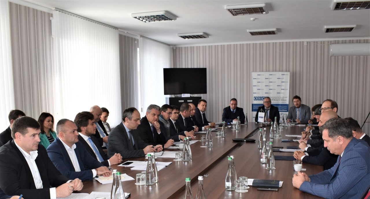 The political representatives in the process of negotiations for the Transnistrian settlement meet in Chisinau