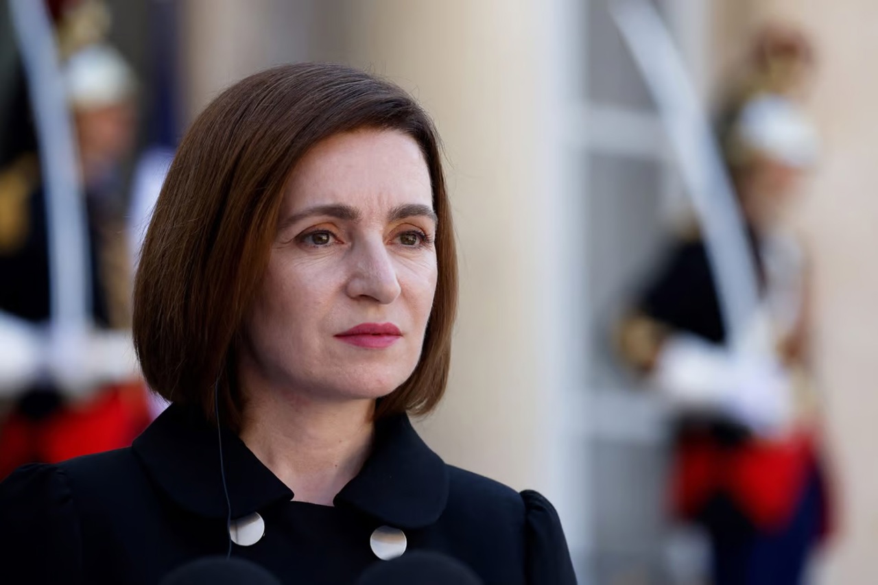 Moldovan President Maia Sandu condemns attacks on Israel