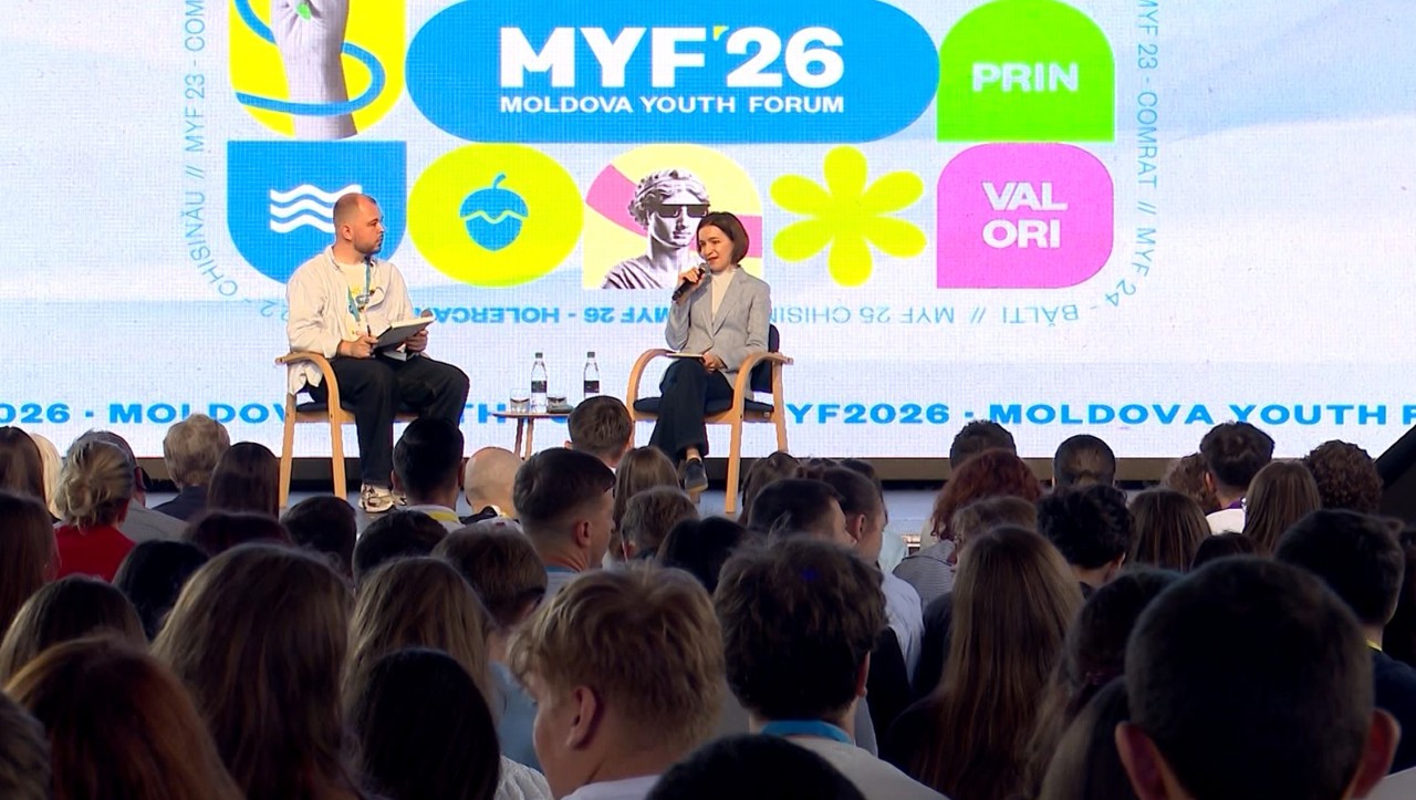 Moldova Youth Forum, pe malul Nistrului: Peste 500 de tineri discută cu autoritățile problemele care îi preocupă