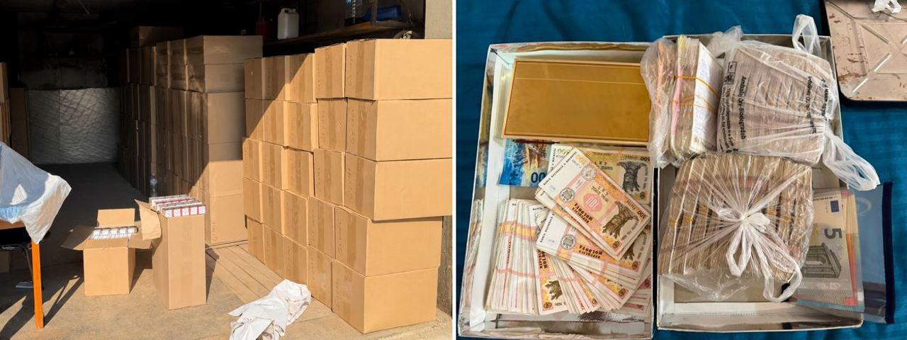 Un milion de țigări, pregătite pentru contrabandă: Percheziții în sudul R. Moldova