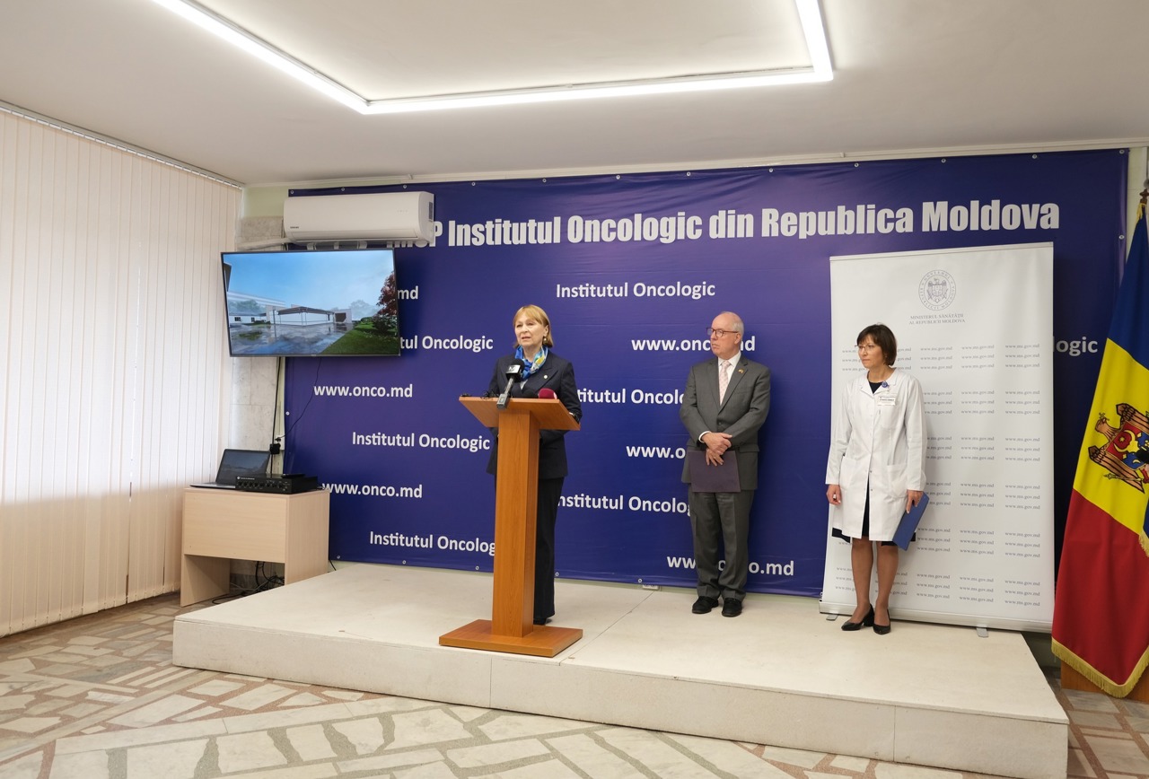 La Institutul Oncologic se construiește, cu sprijinul Statelor Unite, un complex radioterapeutic în care vor fi instalate două acceleratoare performante