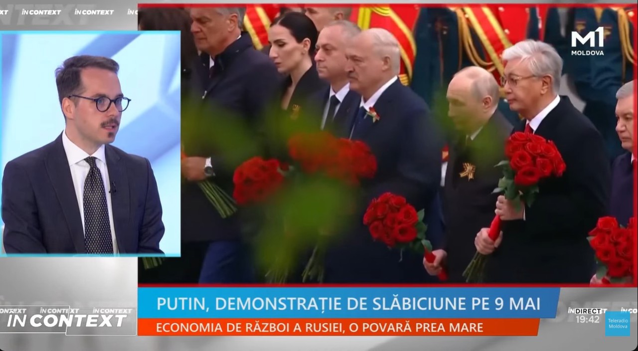 Parada din 9 mai a demonstrat vulnerabilitatea Kremlinului. Expert: Presiunile pun Moscova într-o poziție defensivă