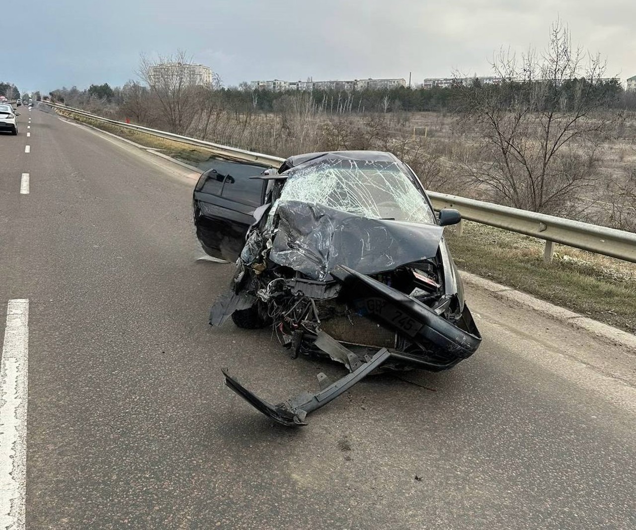 Accident la Ialoveni. Două persoane, transportate la spital 