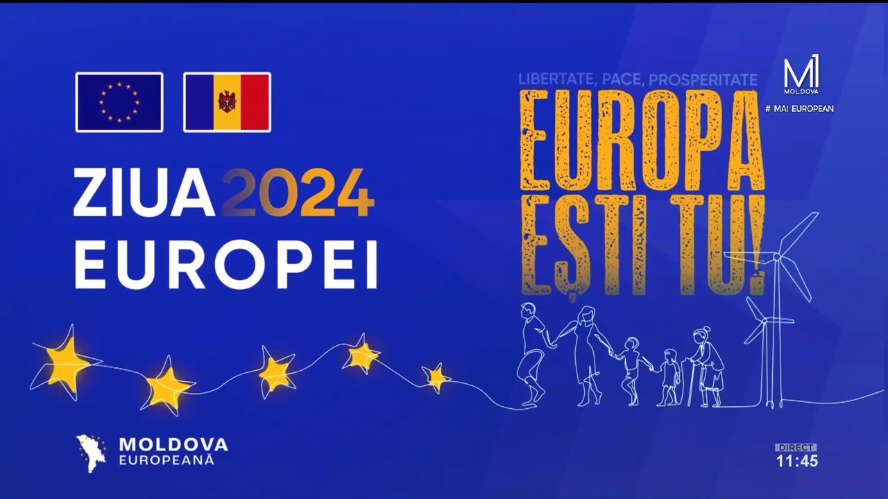 „ULTIMA ORĂ”: 9 mai 2024 / Ziua Europei la Moldova 1