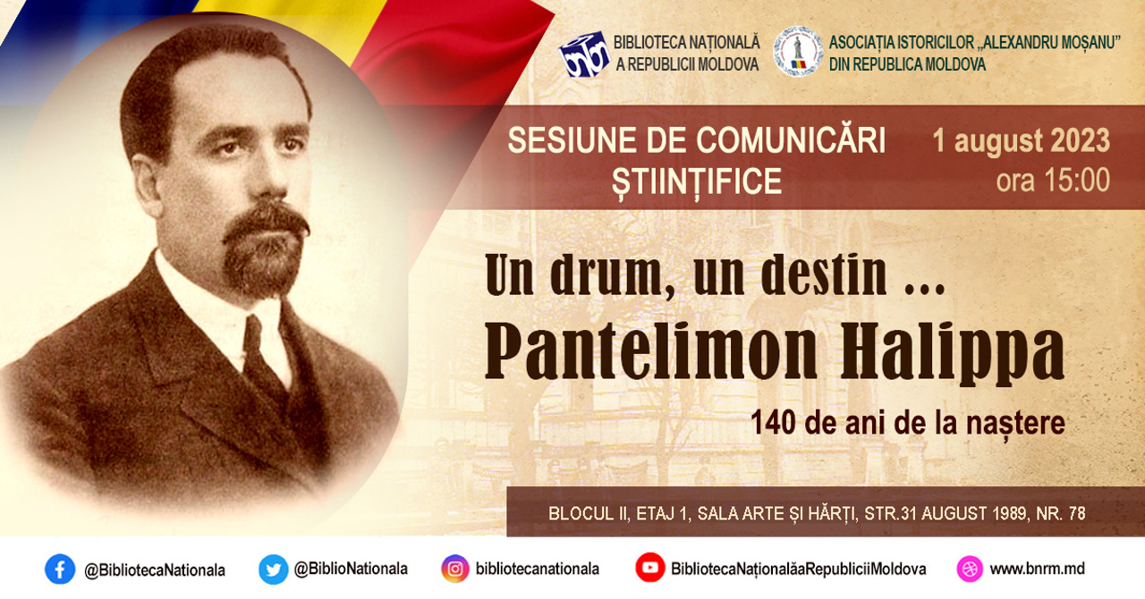 В Кишинэу было организовано несколько мероприятий по случаю 140-летия со дня рождения Пантелимона Халиппы
