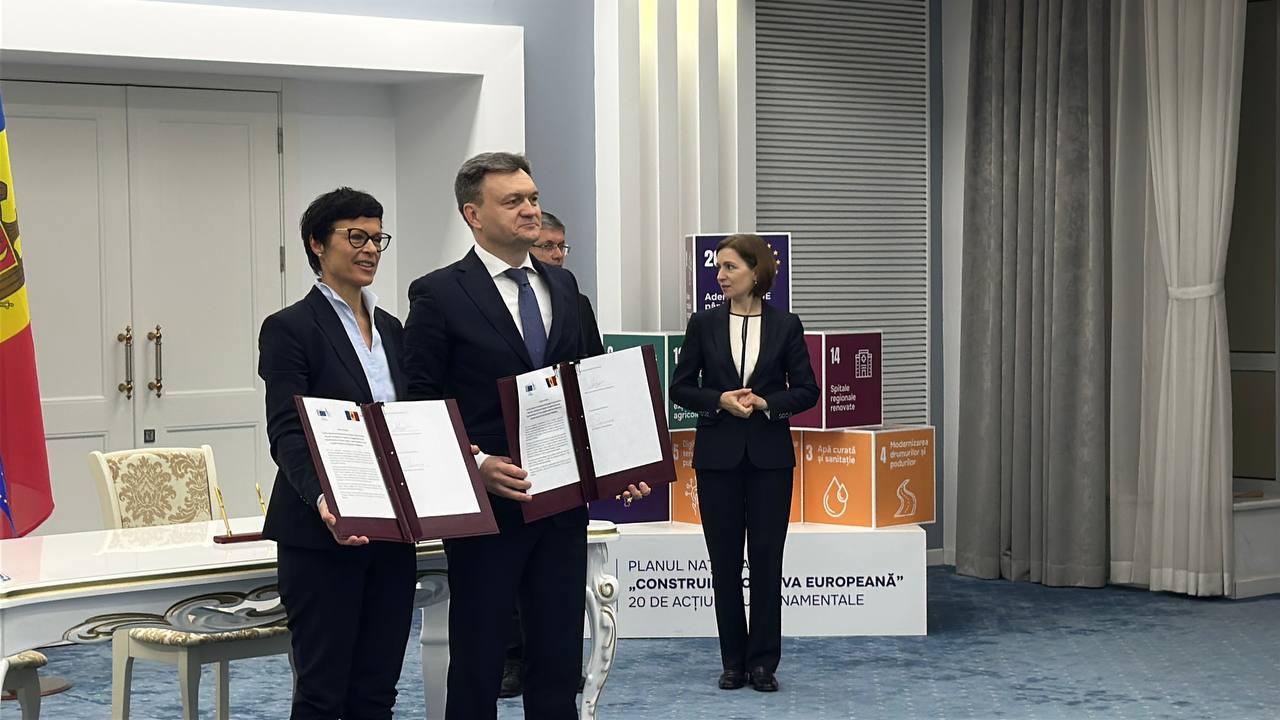 Acordul pentru Planul de Creștere al Republicii Moldova, semnat la Chișinău