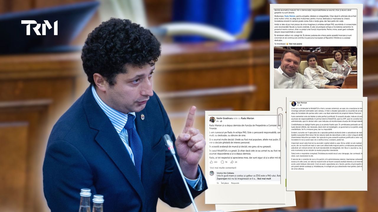 REACȚII | Demisia lui Radu Marian - „gest de imagine” sau „decizie asumată”: „Problema devine juridică”