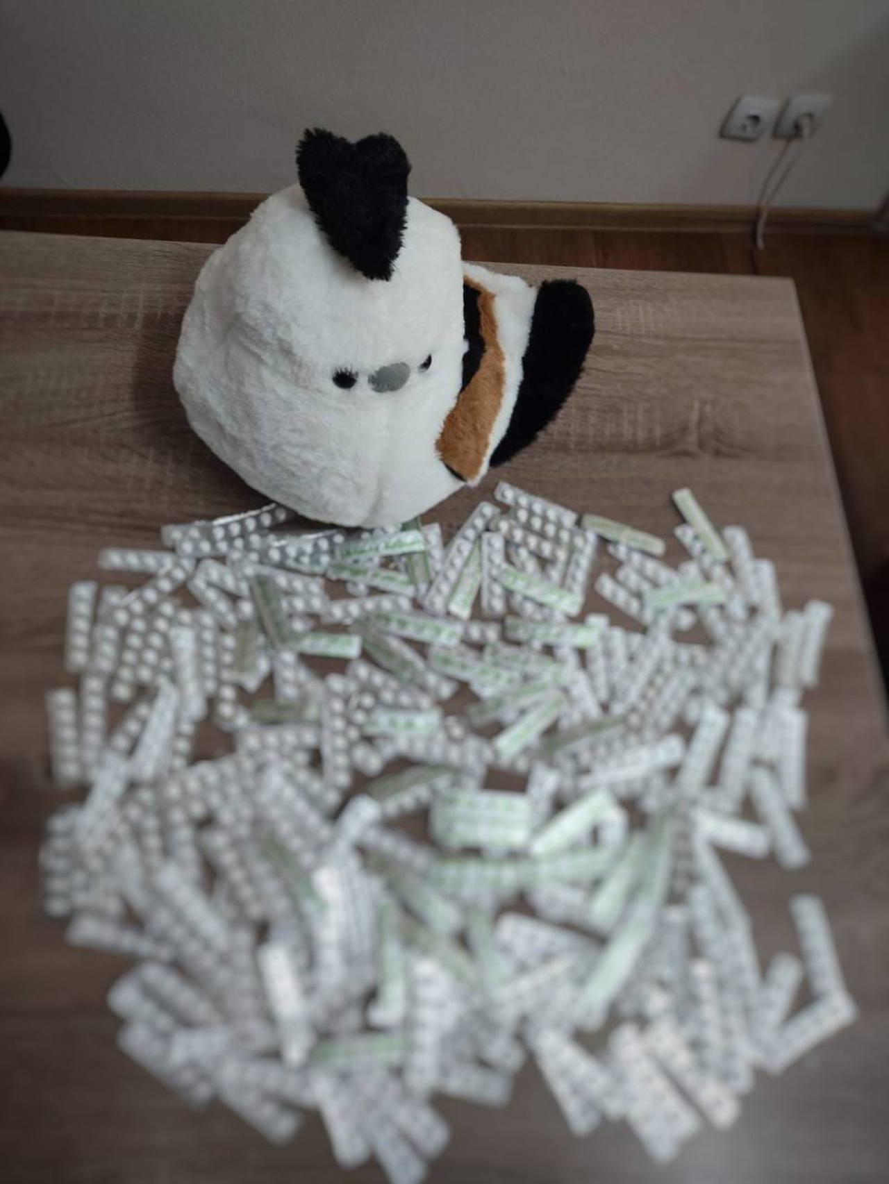 В плюшевой игрушке пытались переслать более тысячи психотропных таблеток