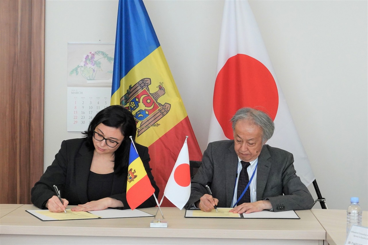Japonia oferă un grant de peste 112 mii de dolari pentru renovarea gimnaziului „Dimitrie Cantemir” din Ștefan Vodă