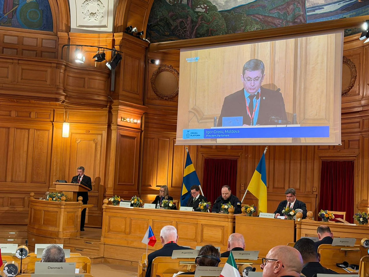 Spicherul Grosu, la Summitul Platformei Crimeea: „Poporul ucrainean protejează nu doar Ucraina, ci și R. Moldova, și Europa”