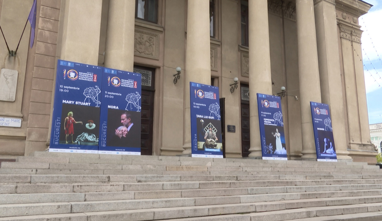 Chișinăul, capitala teatrului românesc: începe Reuniunea Teatrelor Naționale