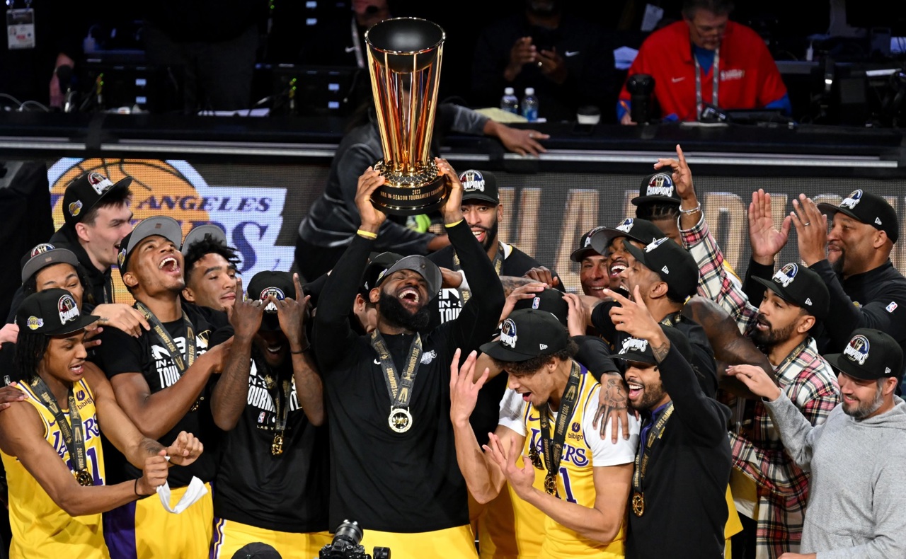 NBA Cup final: Anthony Davis and LeBron James inspire LA Lakers to historic win against Indiana Pacers