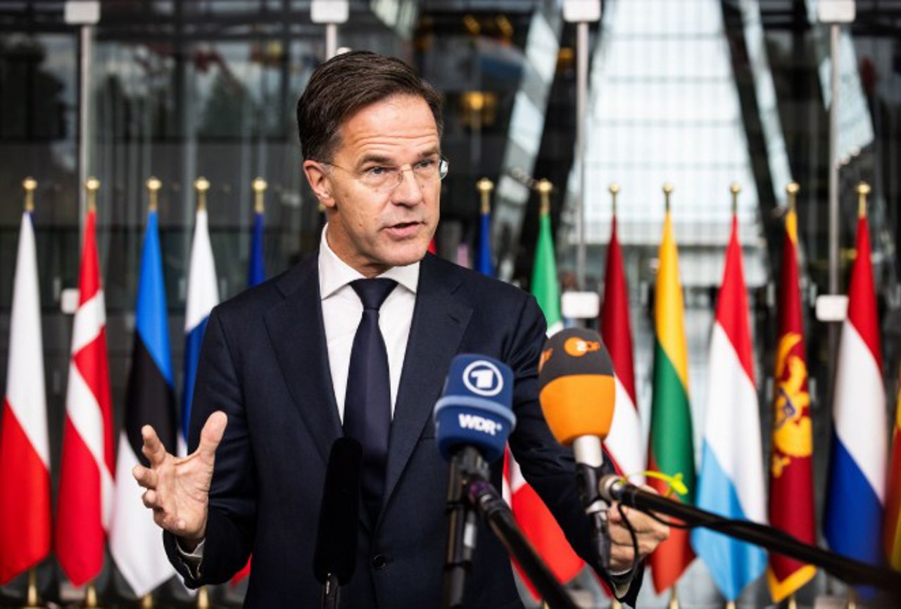 Mark Rutte avertizează că securitatea Europei depinde de forța Ucrainei