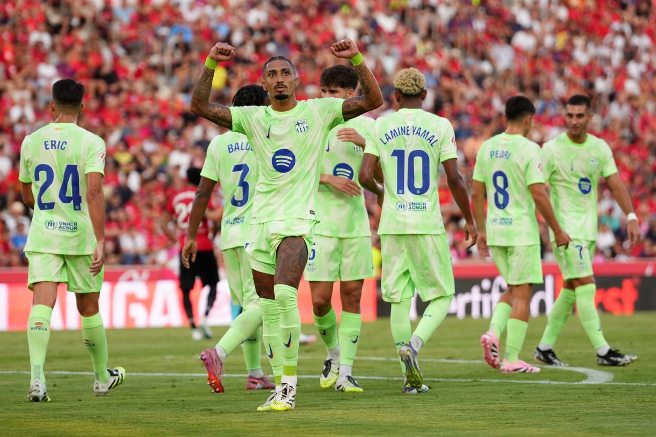FC Barcelona a debutat în forță în La Liga: catalanii au surclasat în deplasare pe Real Mallorca 