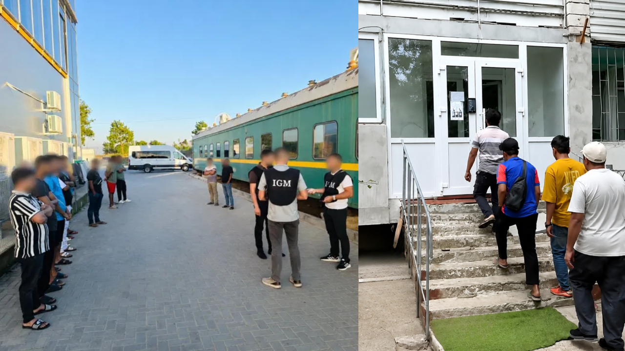 Muncitorii din Nepal și Bangladesh, cazați inițial în vagoane, au fost transferați la cămin