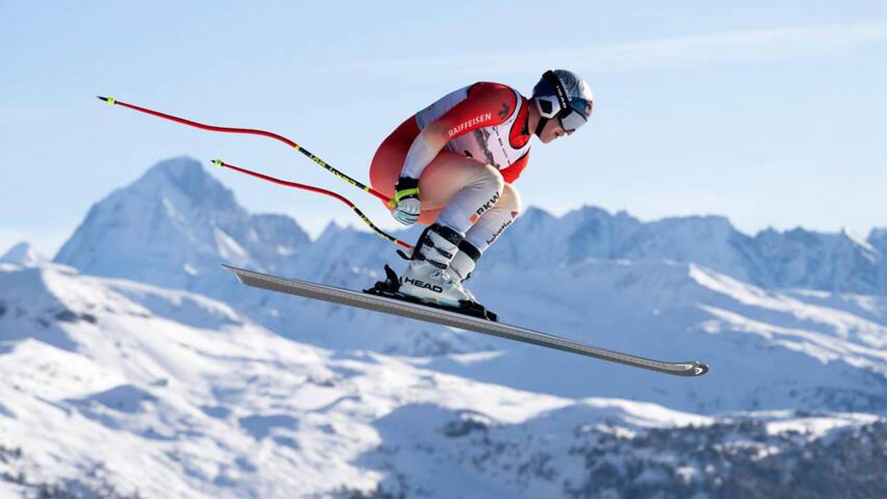 Franjo von Allmen triumphs in Crans-Montana as Winter Olympics approach