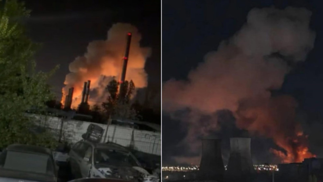 Мощный взрыв на  ТЭЦ в Бухаресте: пламя охватило три трансформатора