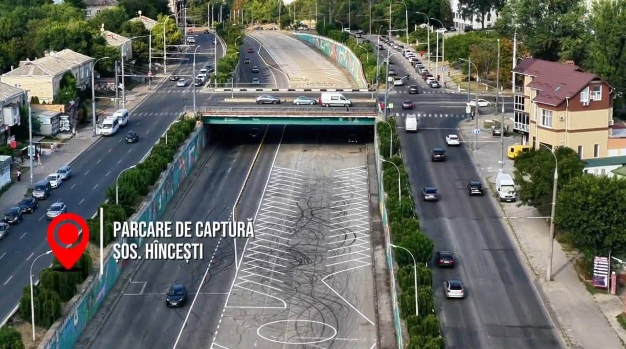 Parcări de captură în Chișinău: Peste 1.400 de locuri, amenajate în cinci sectoare ale capitalei