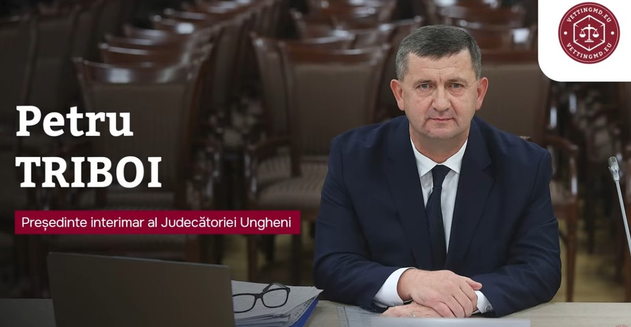 „Nu întrunește criteriile de integritate financiară”: președintele interimar al Judecătoriei Ungheni a picat vettingul 
