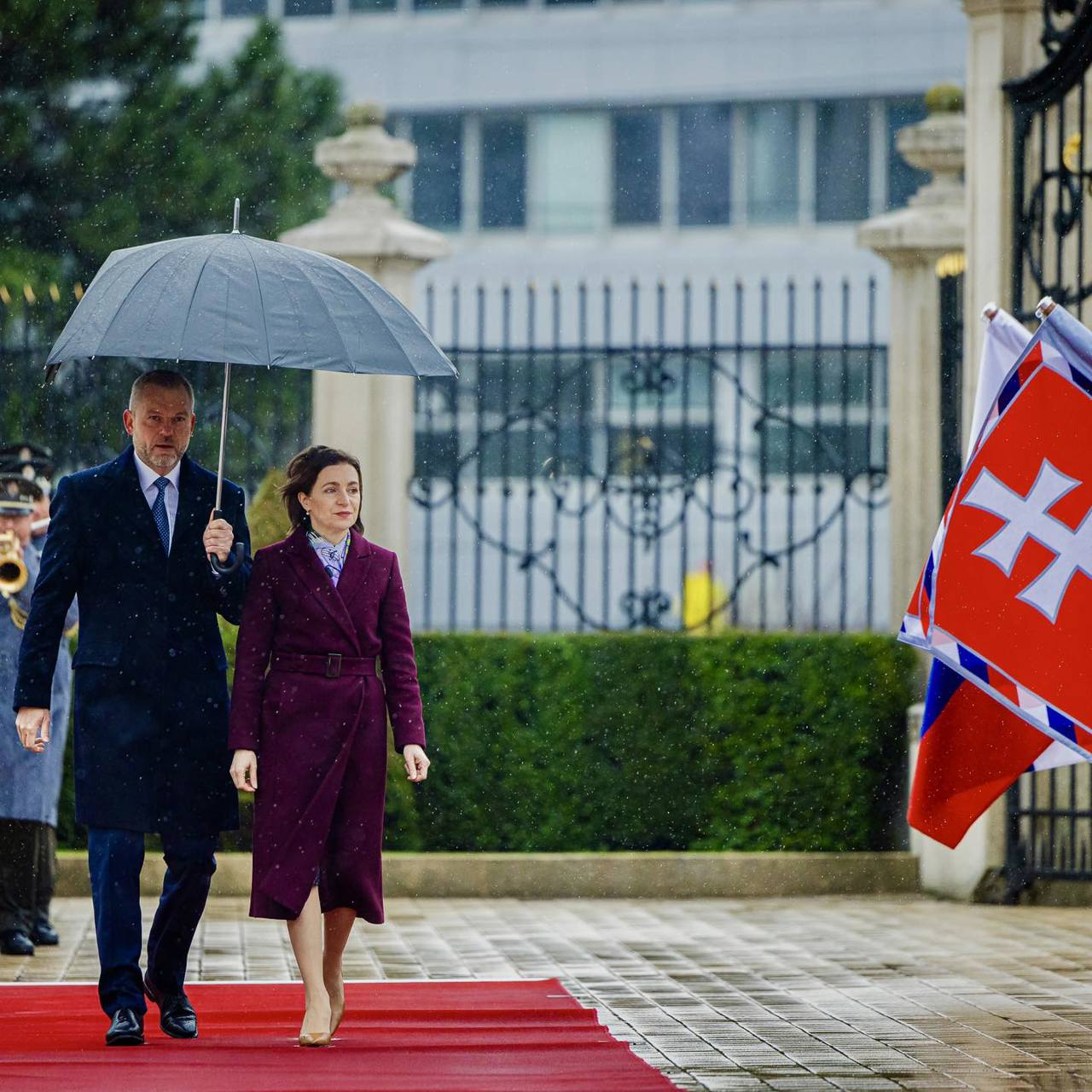 Maia Sandu in Bratislava: Ukraine’s resistance keeps Russia away from our borders