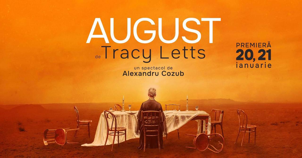Premieră la Naționalul chișinăuian - piesa „August” de Tracy Letts, în regia lui Alexandru Cozub