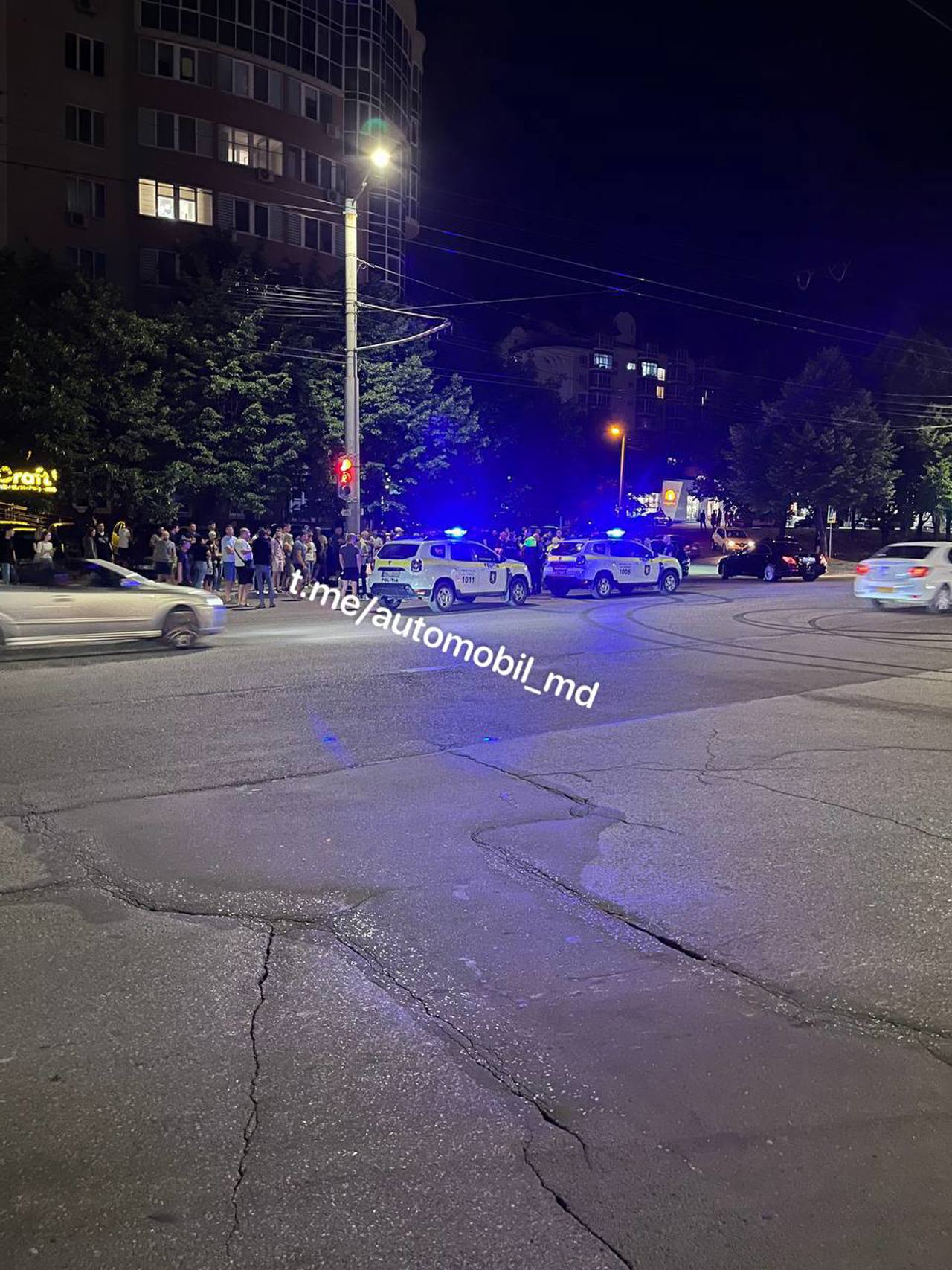 Drift ilegal în sectorul Buiucani al capitalei