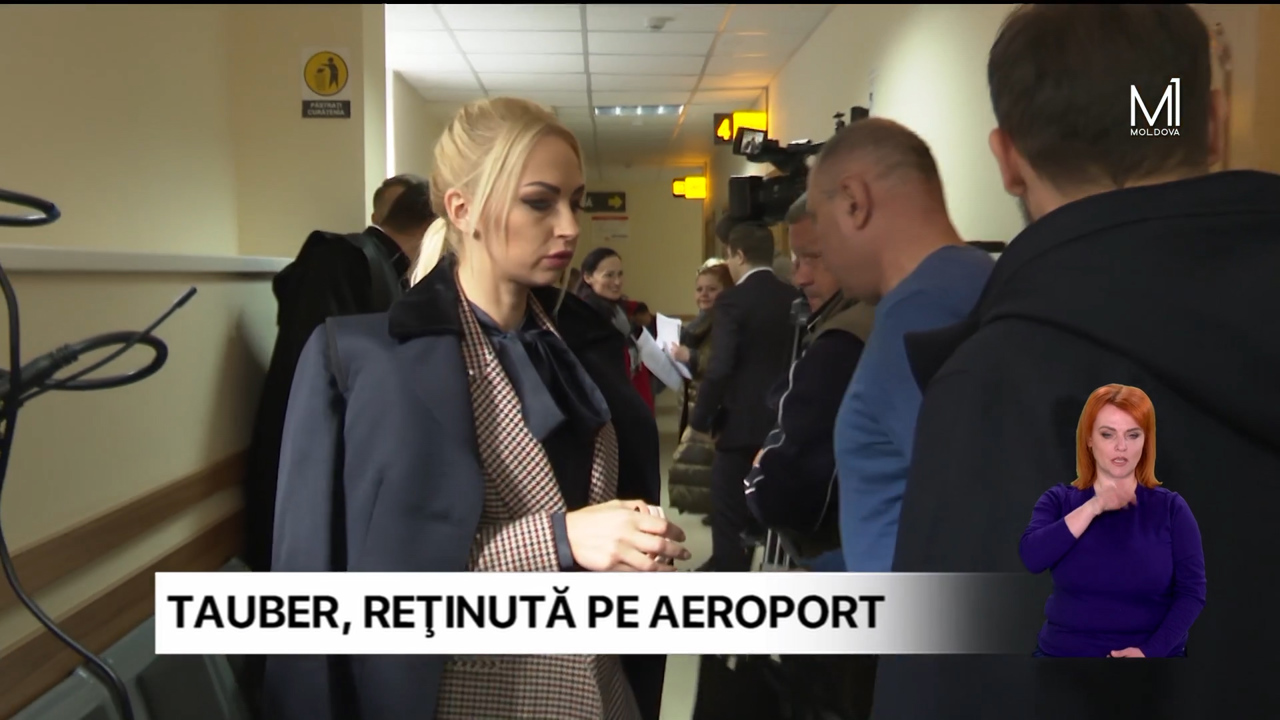 Știri (13:00) cu Cristina Stamatin din 1 mai 2023. Marina Tauber - reținută la Aeroportul Internațional Chișinău 