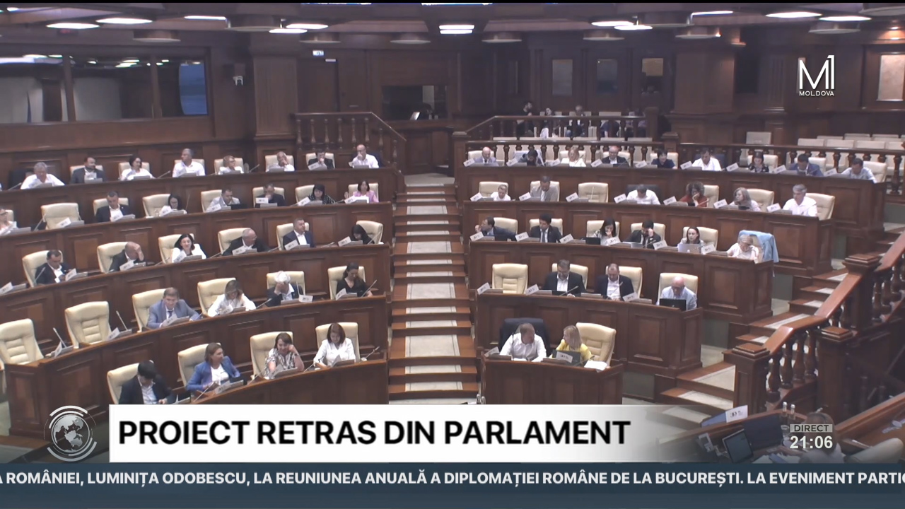 Chișinăul, fără buget // Amenzi pentru voturi cumpărate // Proiect retras din Parlament