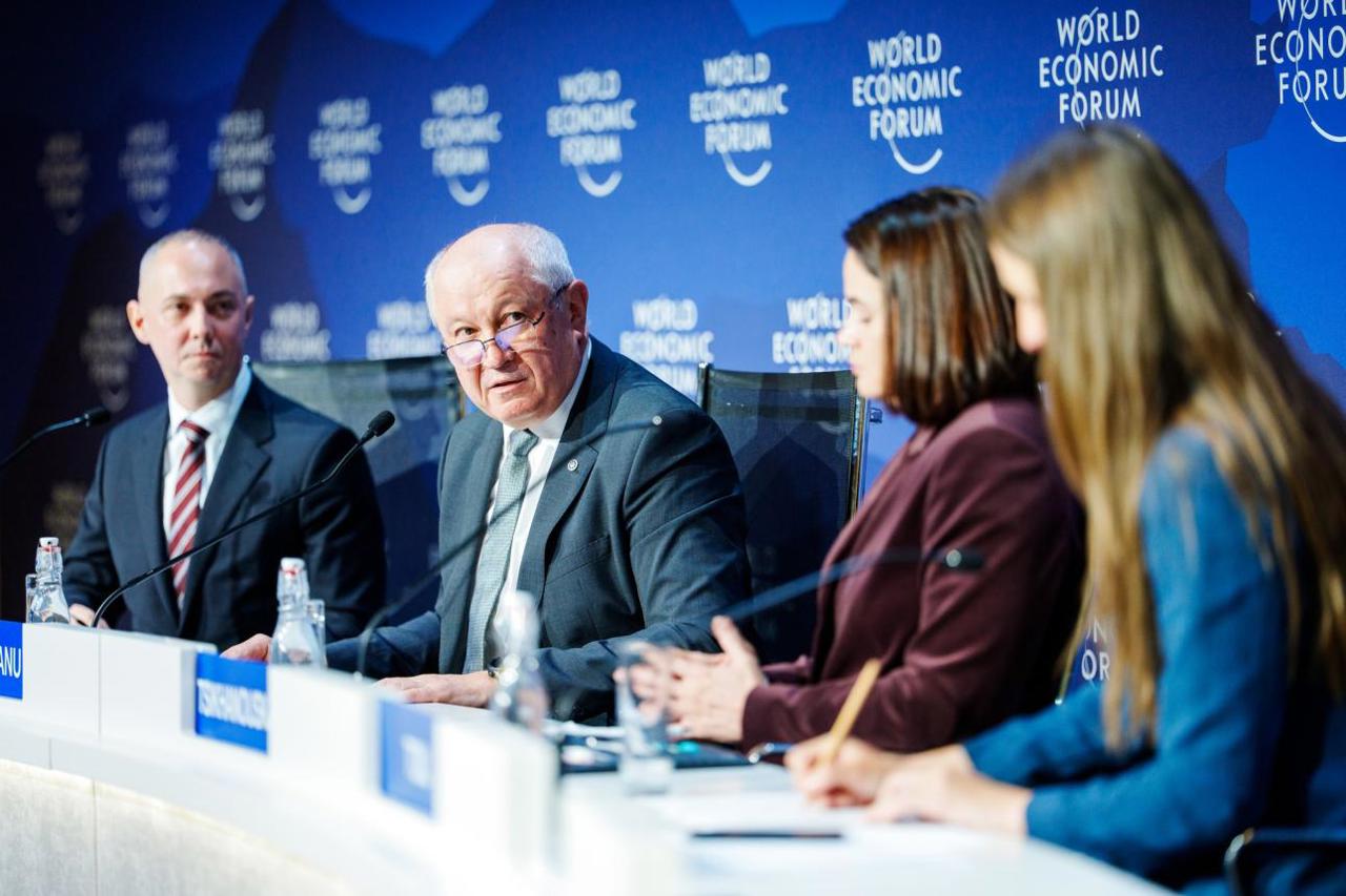 Moldova leaves geopolitical gray zone to join European defense of democracy at Davos