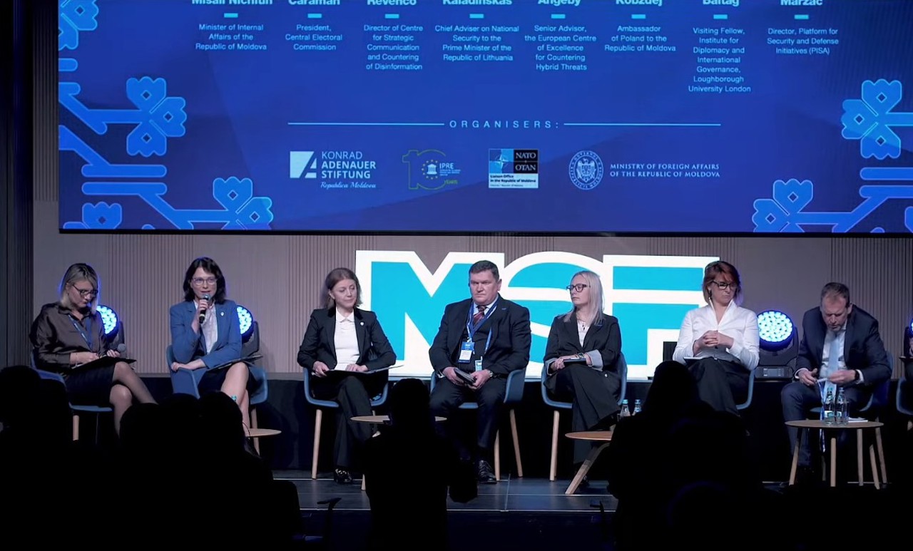 Moldova Security Forum 2025 | Rusia nu va admite greșeli și își va „recalibra infrastructura de influență”, în perspectiva alegerilor din anii 2028 - 2029 din R. Moldova