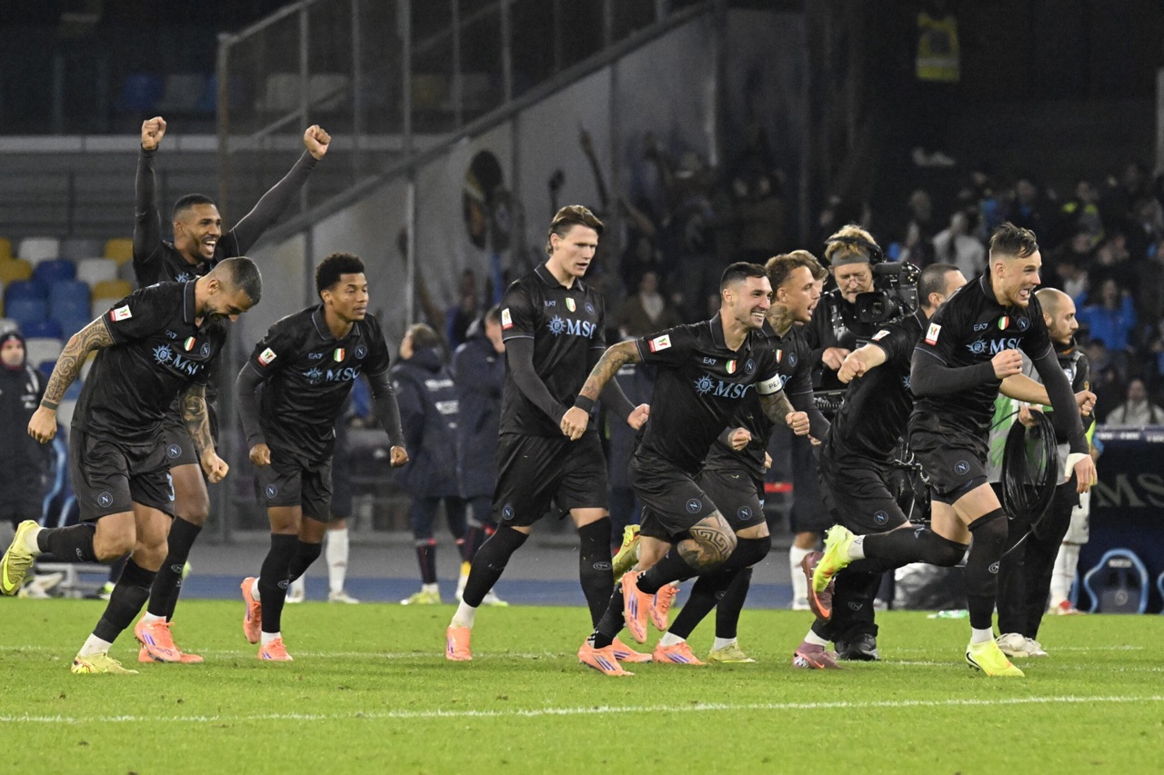 Napoli, calificare dificilă în sferturile de finală ale Cupei Italiei