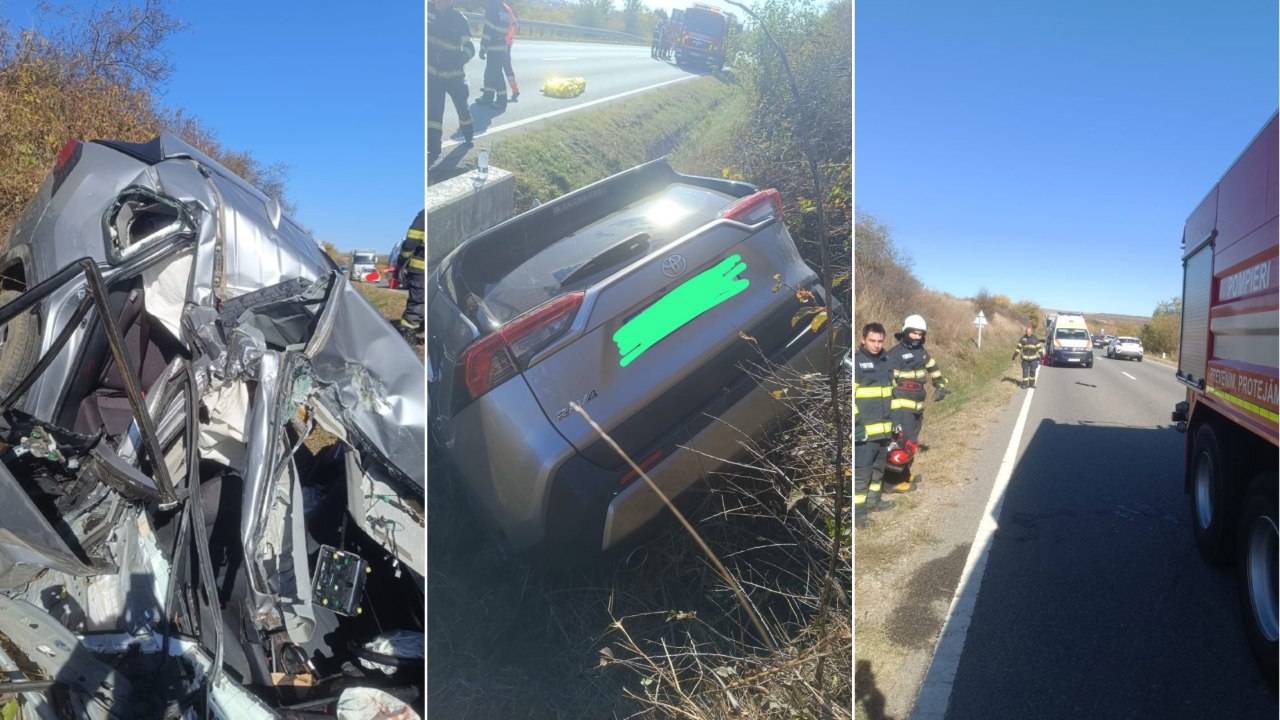 FOTO | O delegație din R. Moldova, implicată într-un accident în România: o femeie a murit, iar trei persoane au fost rănite, printre care și soția ministrului Culturii