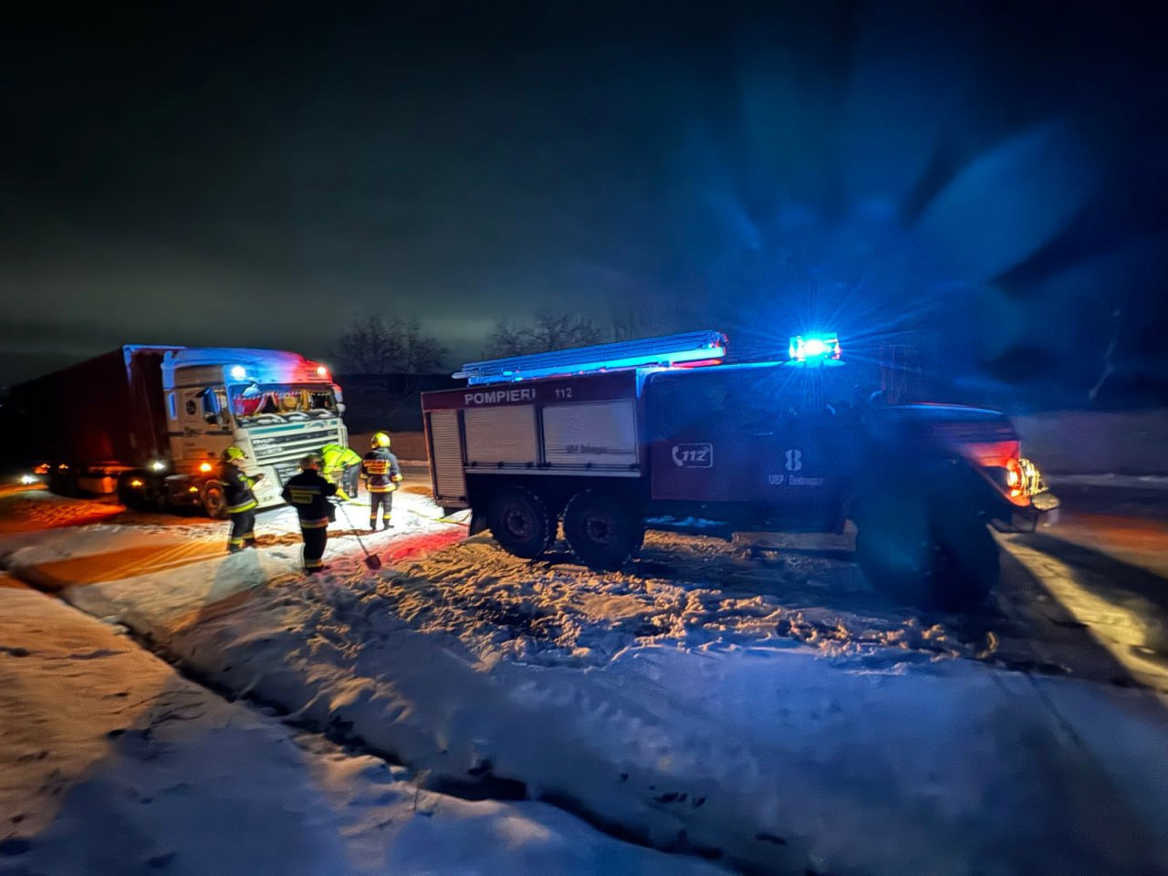 Moldova emergency services respond to 88 crisis missions amid icy road conditions