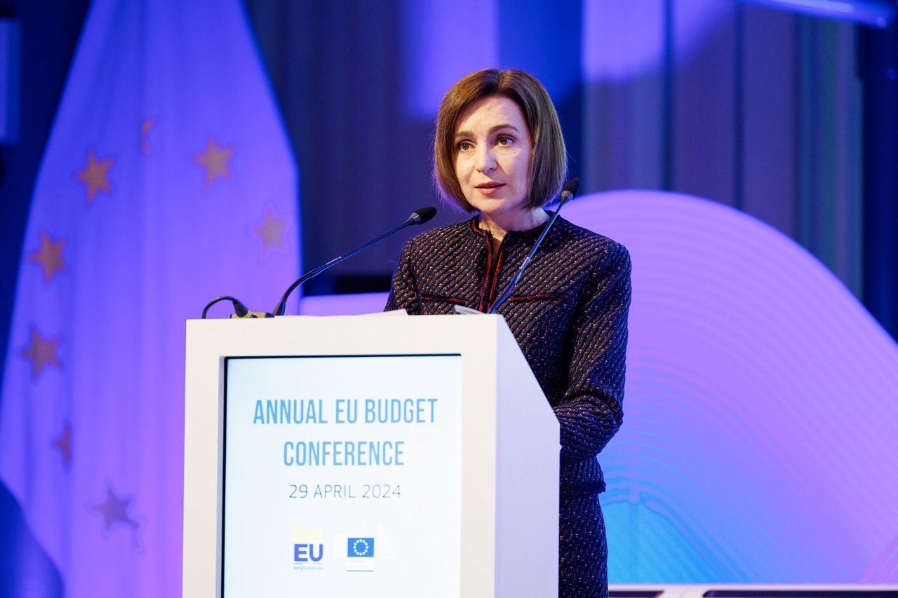 Maia Sandu, la Bruxelles: Un buget care sprijină extinderea este esențial pentru ca Uniunea Europeană să fie mai unită