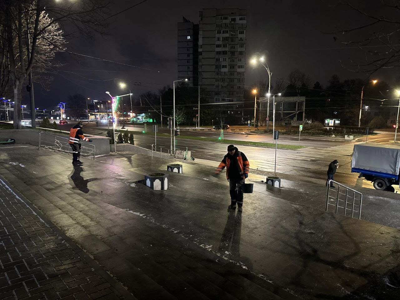 Chișinău under a yellow alert. City Hall urges caution in winter conditions