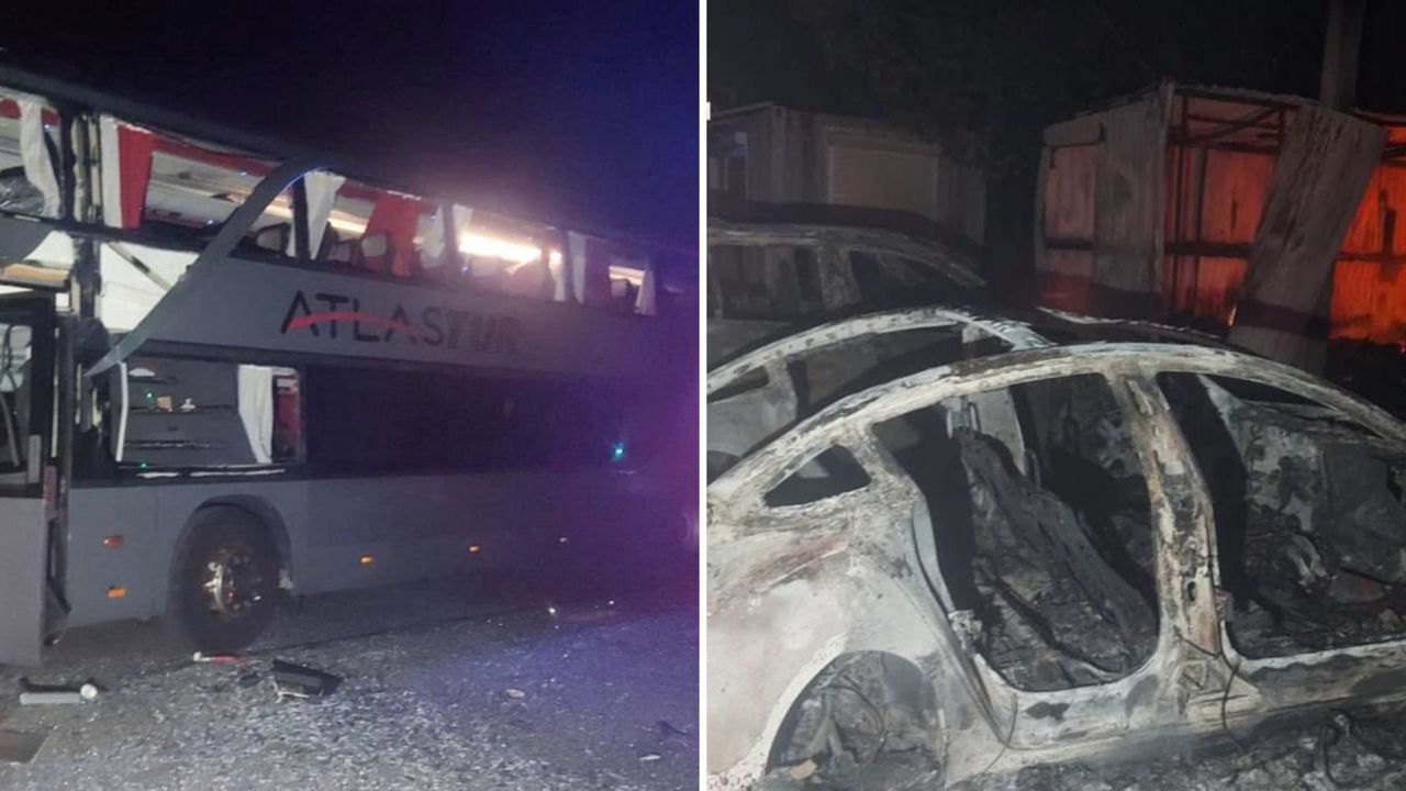 Șofer moldovean, printre răniții atacului cu drone de la frontieră. Autocarul, grav avariat din cauza „exploziei foarte mari”