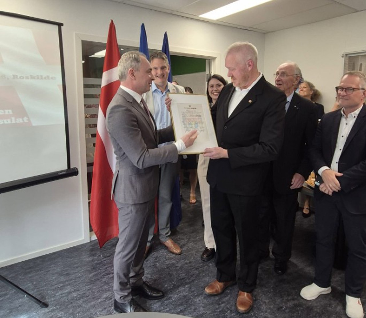 Un nou pas în consolidarea relațiilor moldo-daneze: Consulatul Onorific al R. Moldova, inaugurat în Danemarca 
