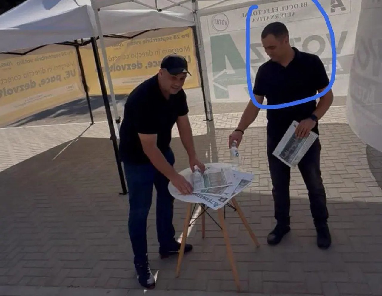 ELECTORALA 2025 // Lider separatist, surprins la Chișinău făcând agitație pentru Blocul „Alternativa”