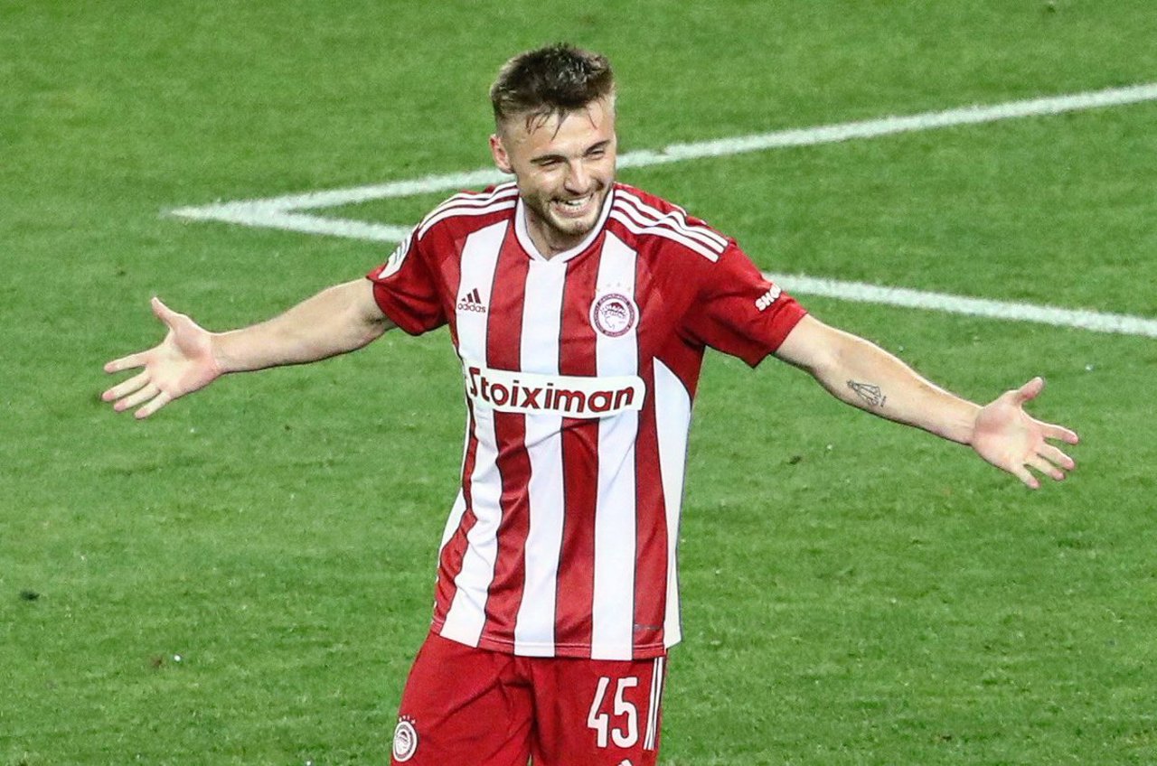 Oleg Reabciuk a înscris golul victoriei pentru Olympiakos Pireu