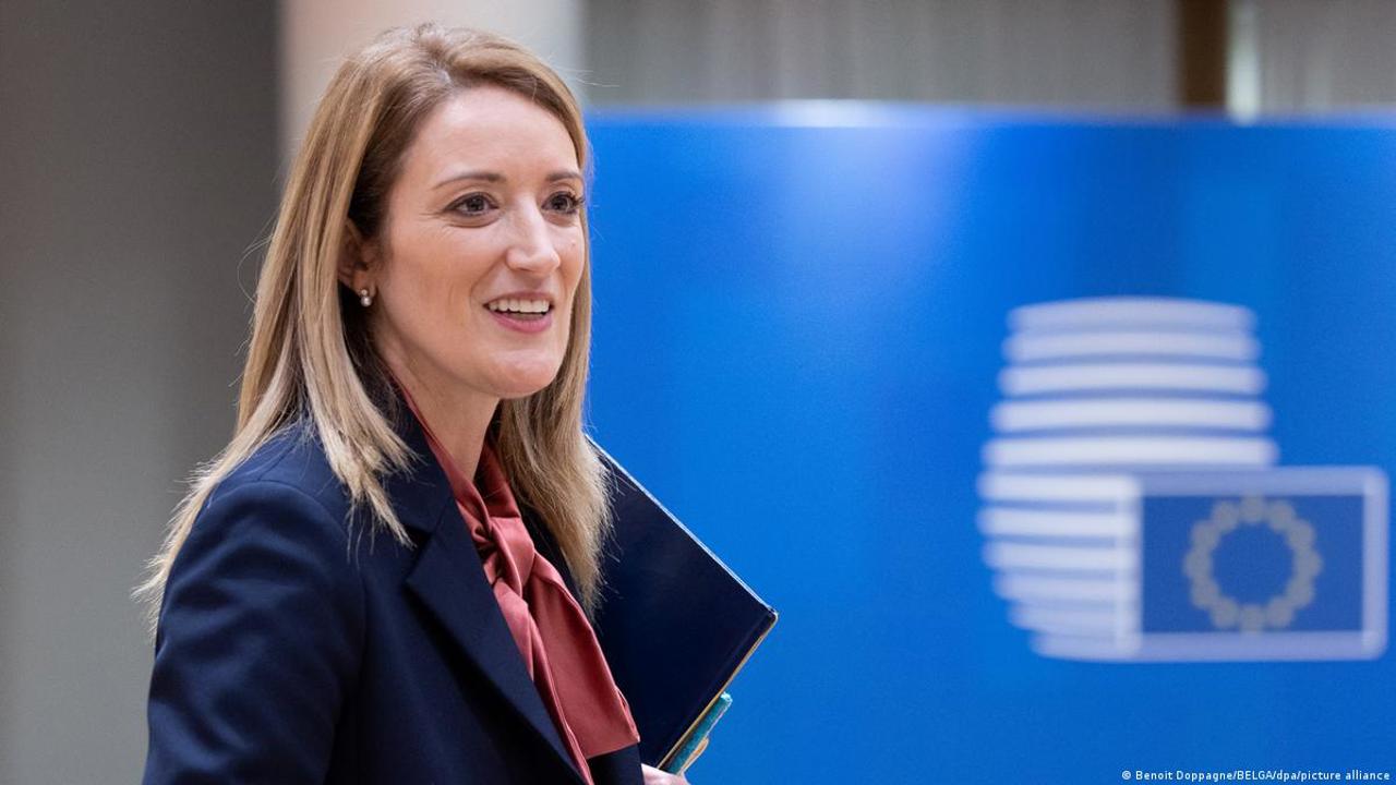 Roberta Metsola, re-elected President of the European Parliament: "I will not disappoint you"