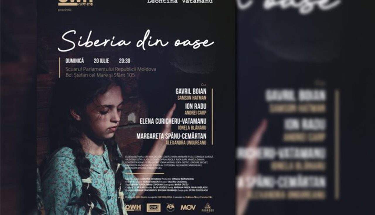 Povestea deportărilor, proiectată în inima Chișinăului: Filmul „Siberia din oase”, cu acces liber pentru toți