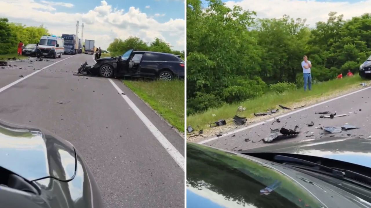 Accident grav la Ialoveni: O minoră a fost încarcerată în urma impactului